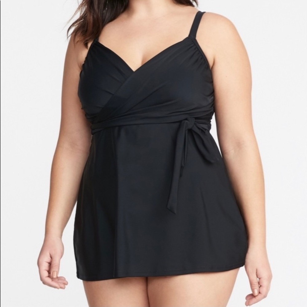Old Navy Plus NWT Swim Dress Blue 2X